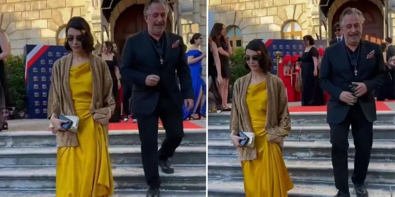 Cem Yılmaz ve Ahu Yağtu yıllar sonra yan yana: Oğulları Kemal mezun oldu