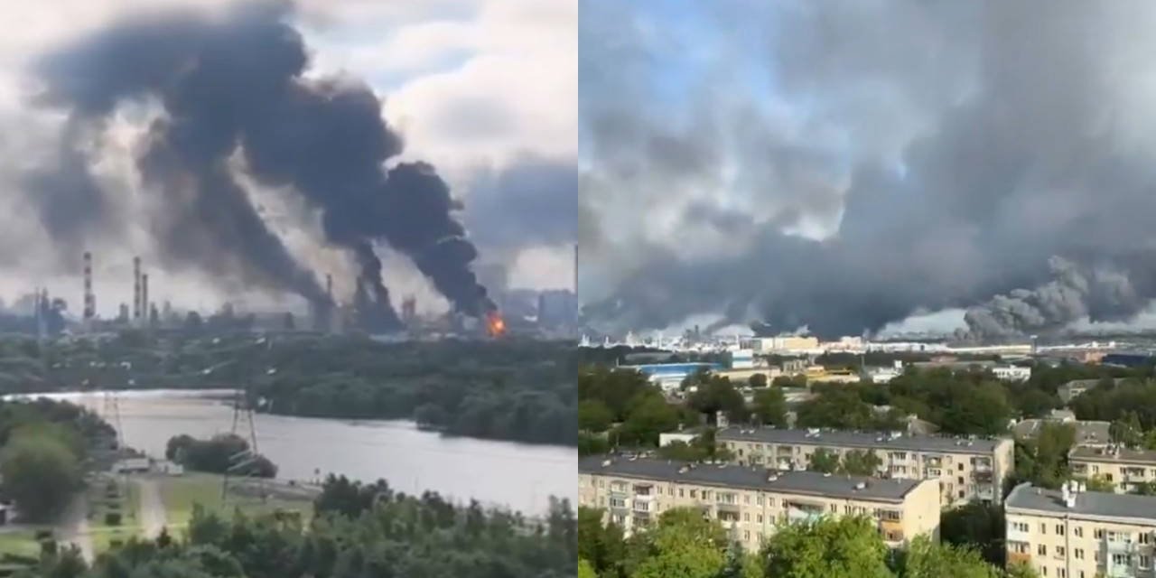 Ukrayna İHA’ları Moskova’yı vurdu: Rafineride yangın, havalimanlarında uçuşlar durdu