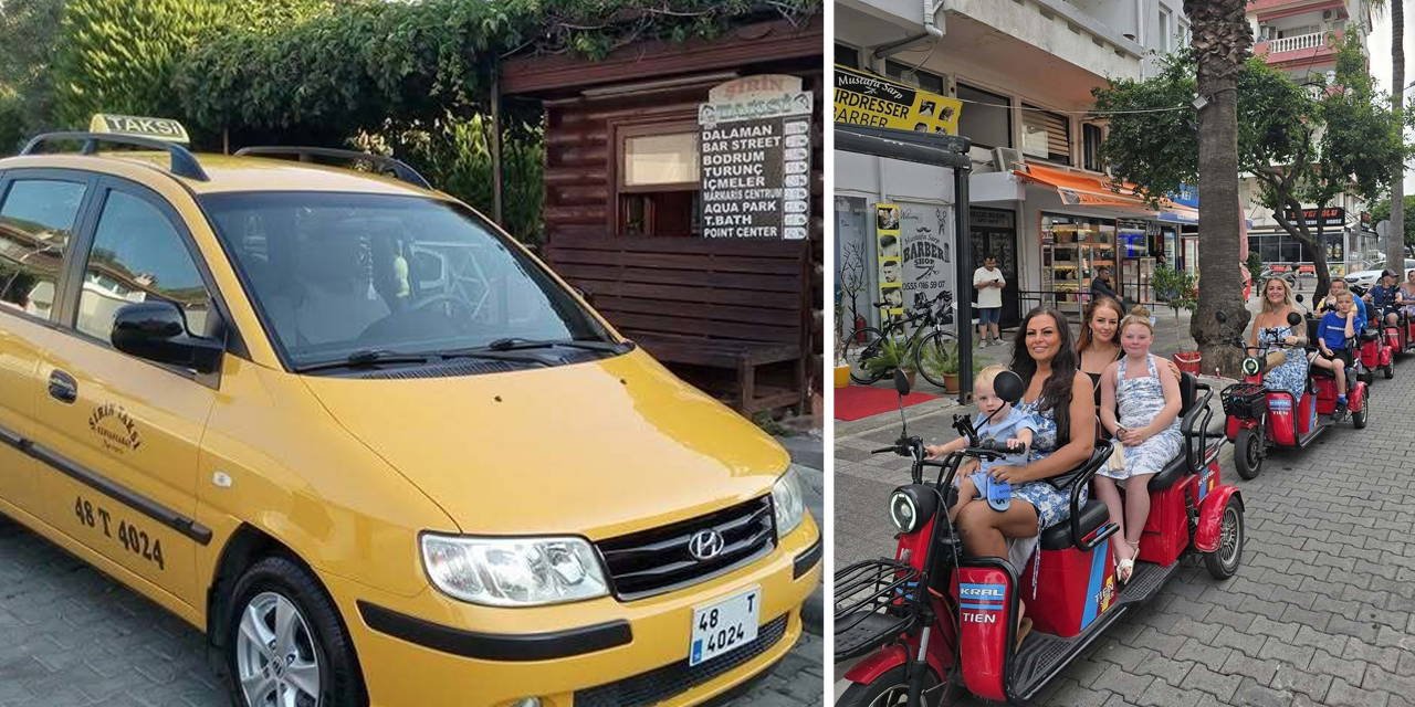 Taksicilerin yeni rahatsızlığı 'elektrikli bugyy' araçlar