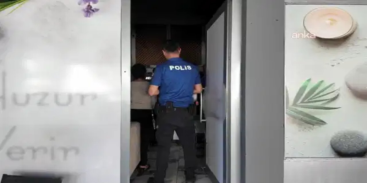 Masaj salonlarına 'fuhuş' operasyonu: 2 kişi tutuklandı