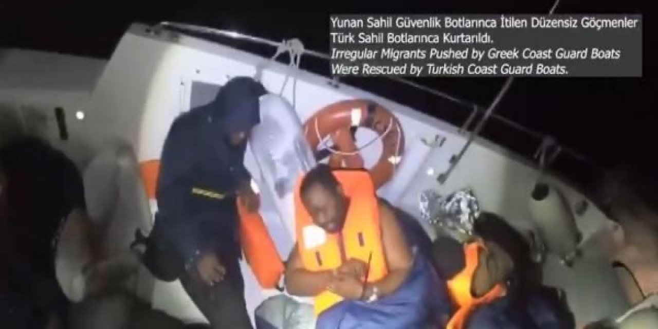 Yunanistan'ın darbedip, ölüme terk ettiği göçmenleri Türkiye kurtardı