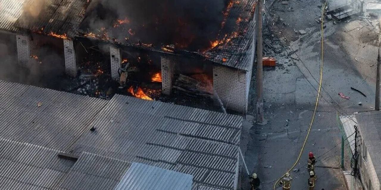 Rusya'dan Kiev'e hava saldırısı... Ölü ve yaralılar var