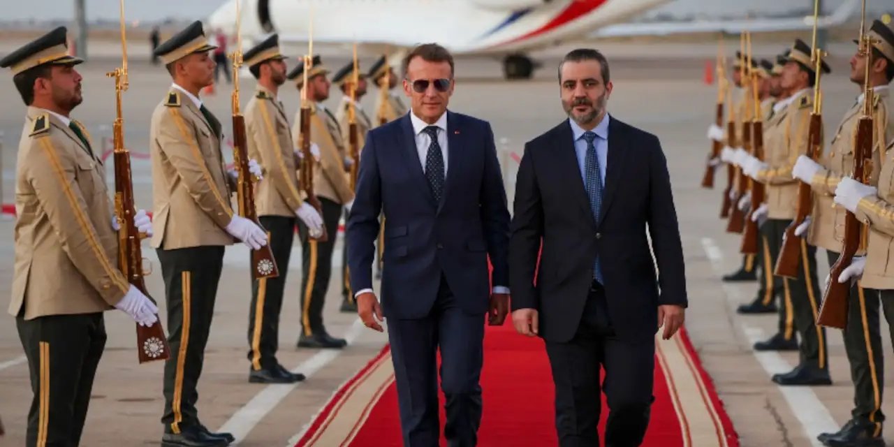 Macron'un Suriye'de konakladığı otelin yakınlarında patlama