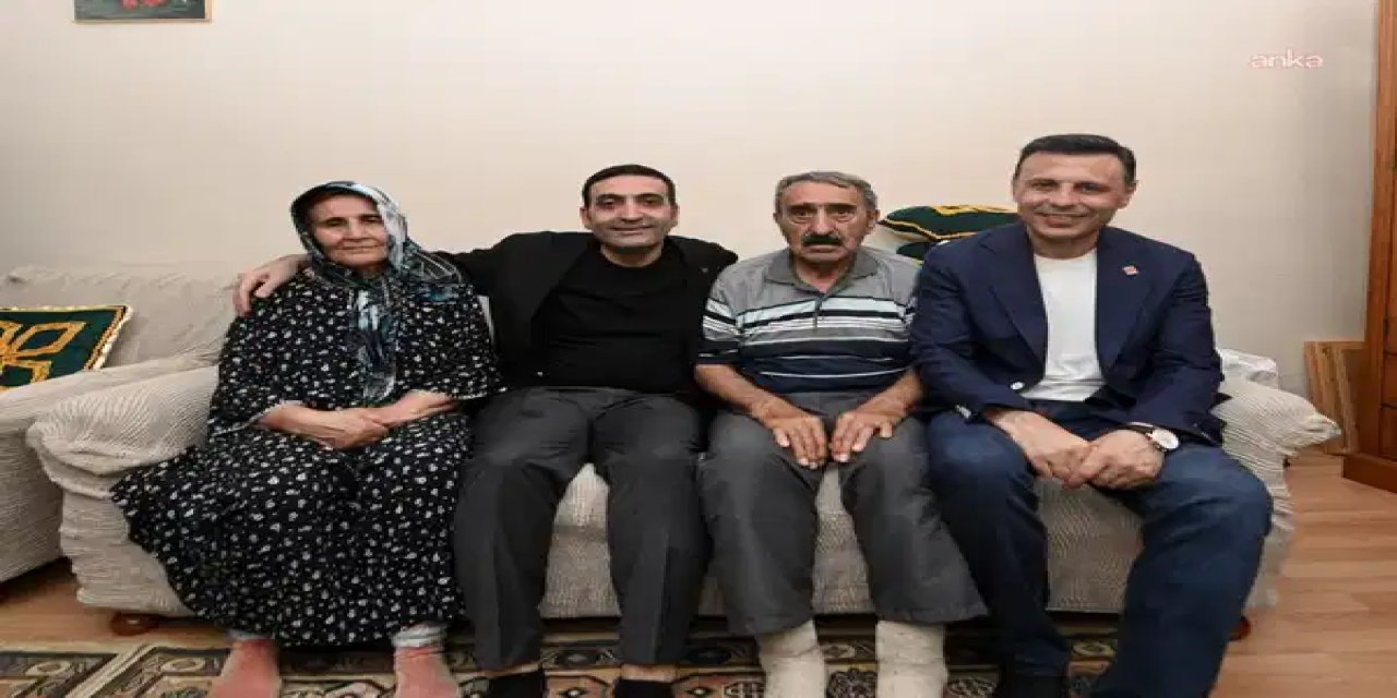 Tahliye edilen İnan Güney ilk olarak babasının evine gitti