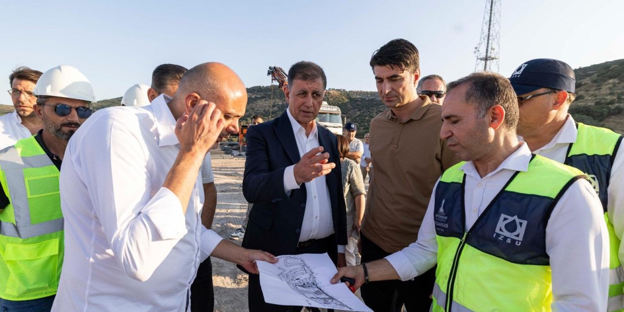 İzmir’in 3. büyük ileri biyolojik arıtma tesisi yükseliyor