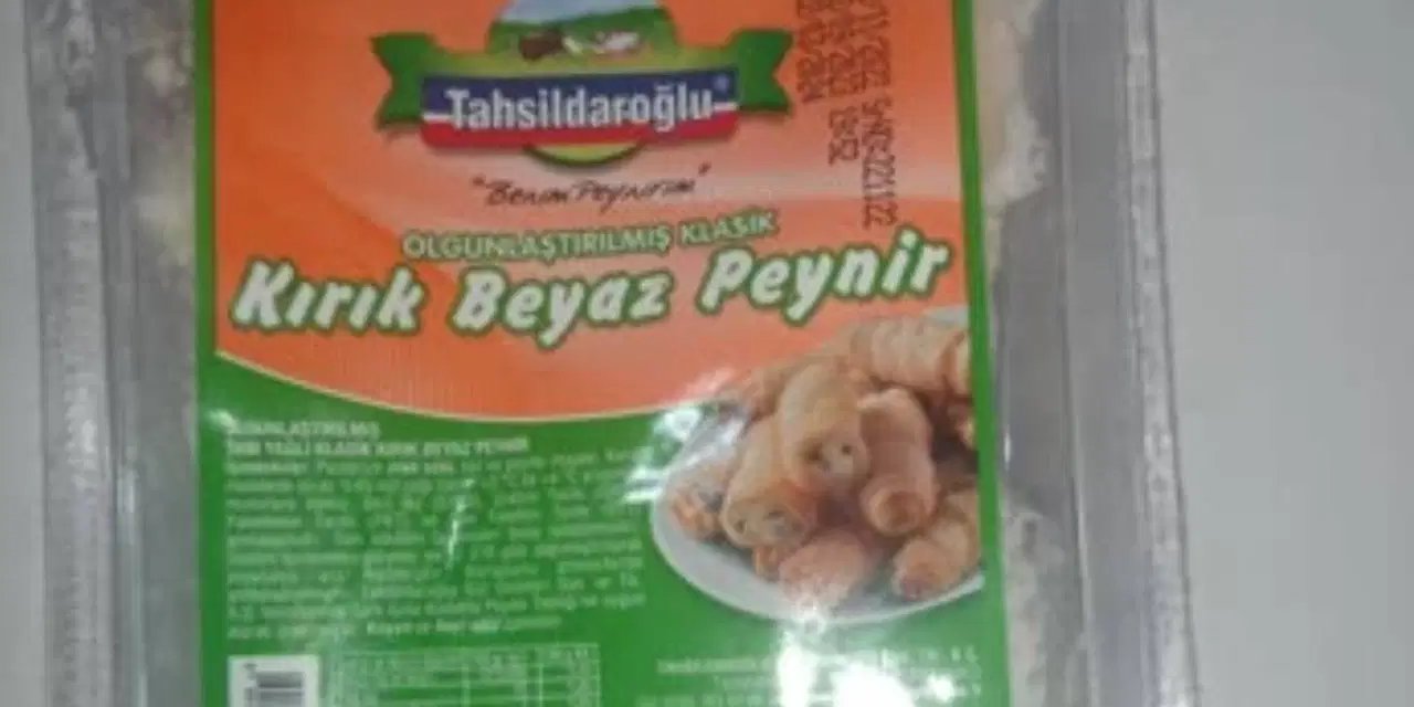 Peynirinde 'ölümcül bakteri' tespit edilmişti: Tahsildaroğlu'ndan açıklama geldi