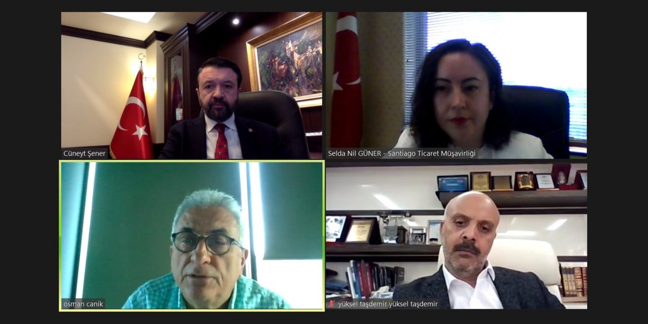 Şili pazarı ve ticaret fırsatları webinarı gerçekleştirildi