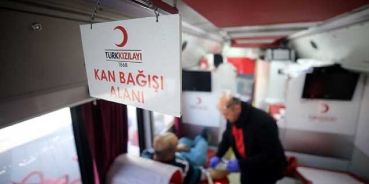 Kızılay'dan sokağa çıkma kısıtlamasında randevulu kan bağışı