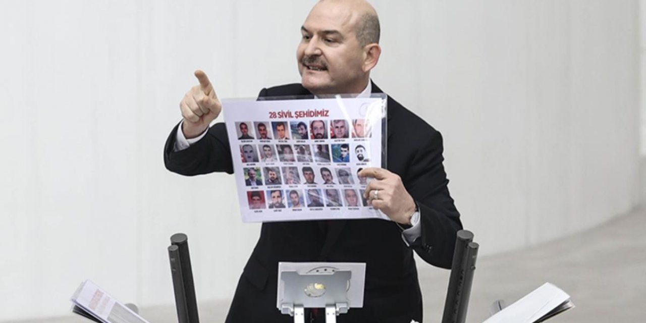 Süleyman Soylu HDP'lilere; 'Haysiyetsizler, haysiyetsizler, haysiyetsizler. Bu çocukların hesabını vereceksiniz" dedi