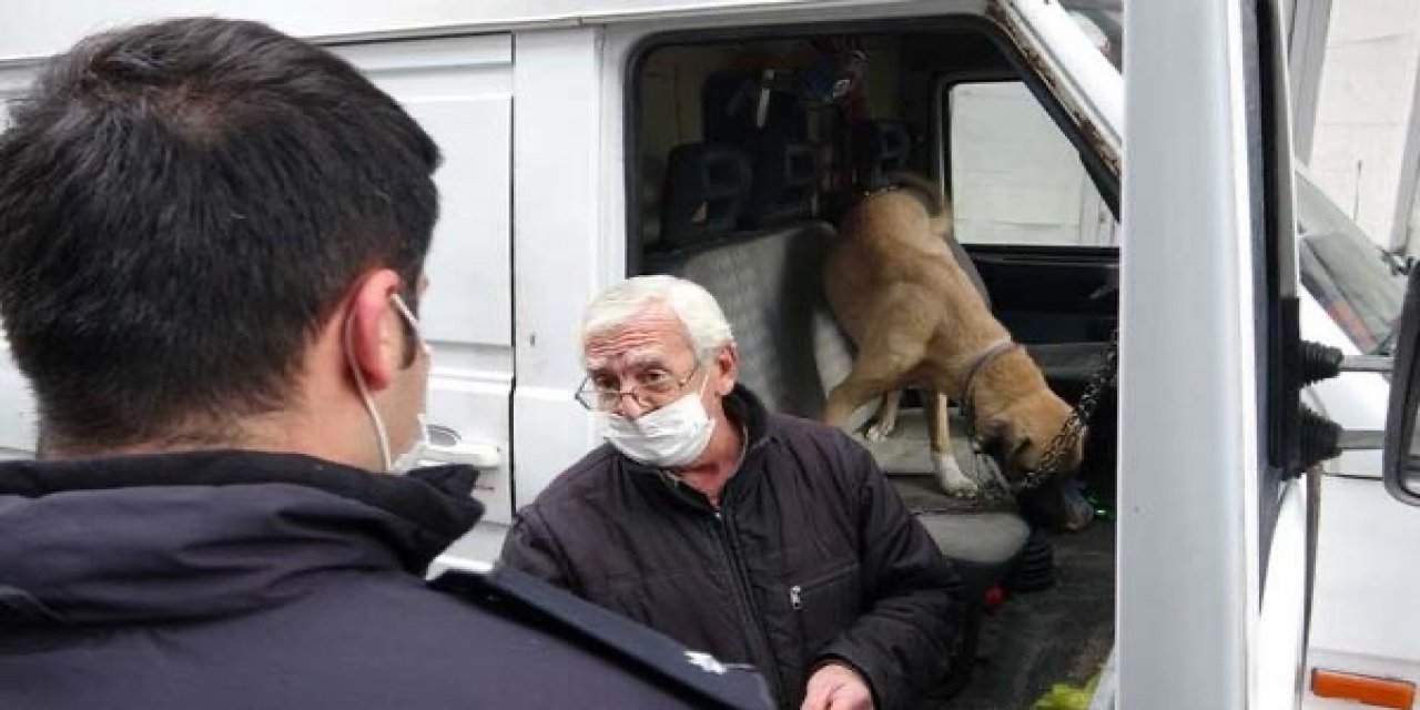 Köpeğini saatlerce araçta bıraktı, gazetecileri tehdit etti