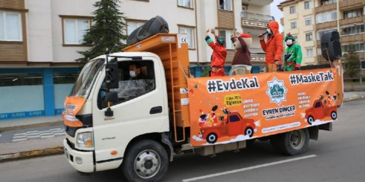 Aksaray Belediyesinden 'Evde kal' konseri