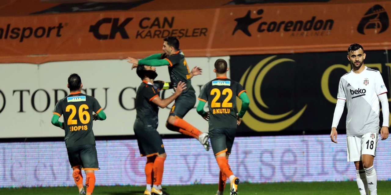 Aytemiz Alanyaspor - Beşiktaş: 2-1