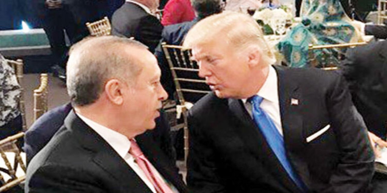 Trump Tayip Erdoğan için 'Herkesin ne kadar korkunç  dediği adamla  benim için durum iyi sonuçlandı” dediği ortaya çıkmıştı.