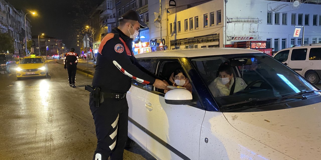 Maltepe'de kısıtlama denetimleri 