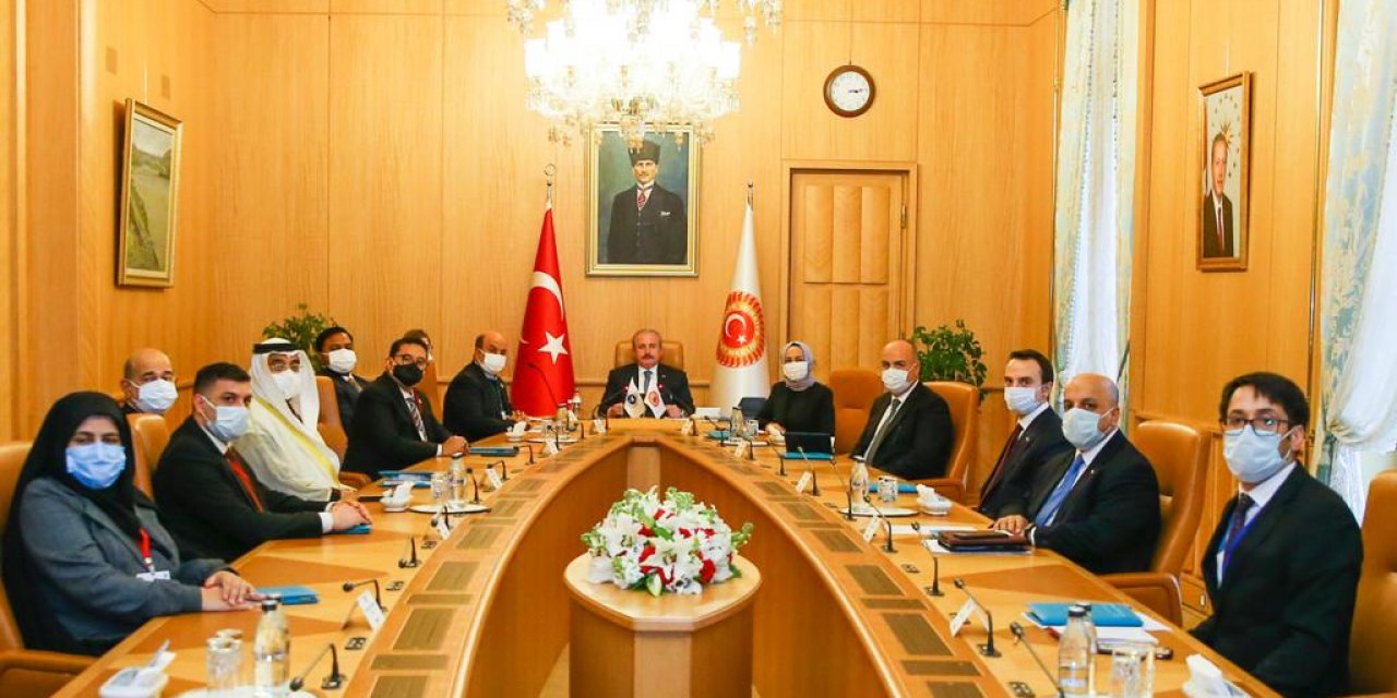 TBMM Başkanı Şentop: Bütün insanları aşılamadan dünyanın sağlığını koruyabilmemiz mümkün değil