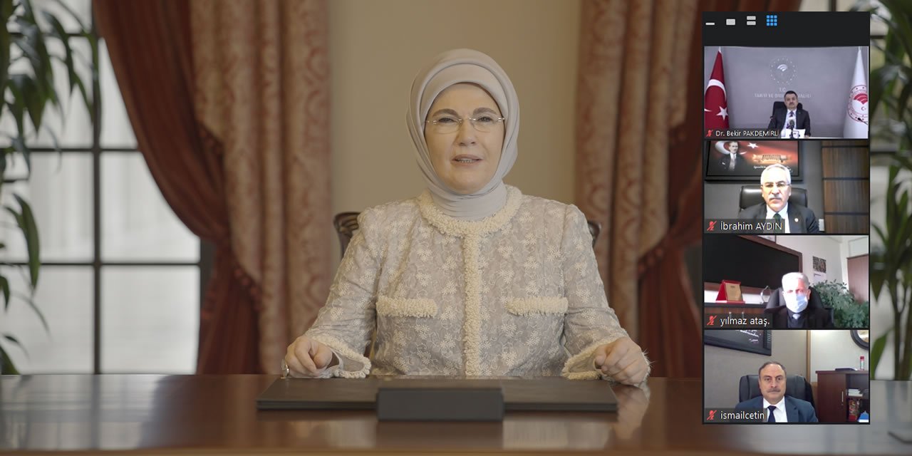 Emine Erdoğan: Türkiye'nin tıbbi ve aromatik bitkiler alanında, cazibe merkezi olmalı