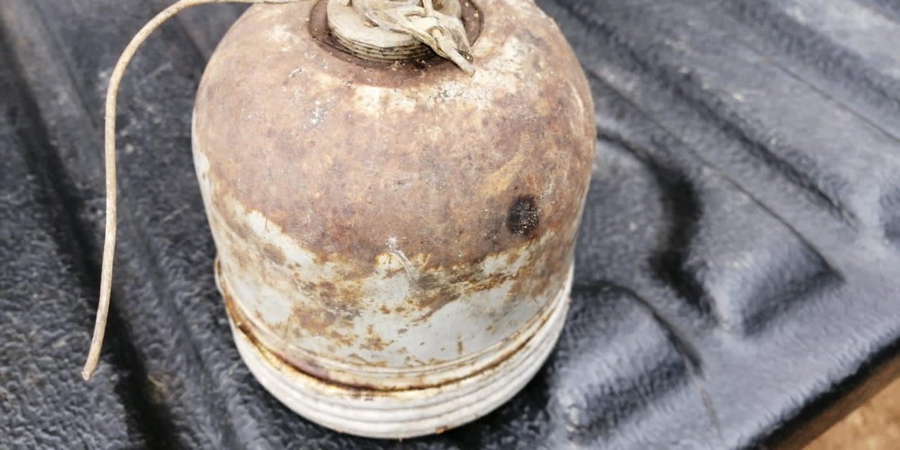 Bitlis'te, teröristlerin tuzakladığı roketatar ve anti personel mayını ele geçirildi