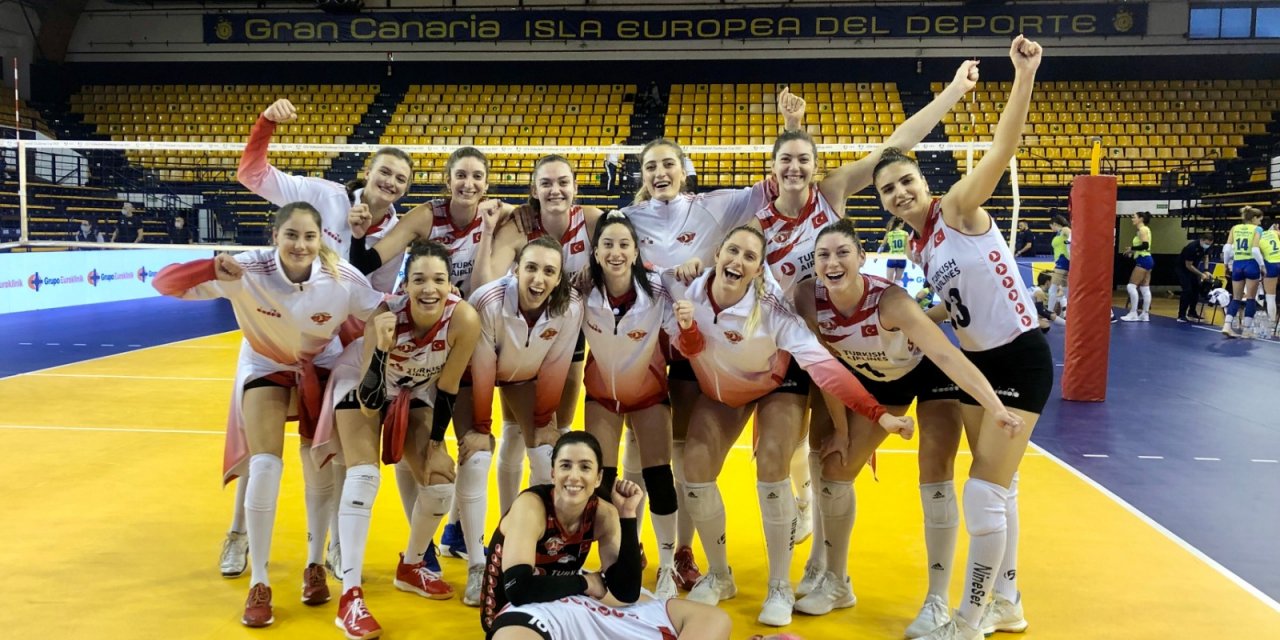 Türk Hava Yolları CEV Challenge Kupası'nda çeyrek finalde