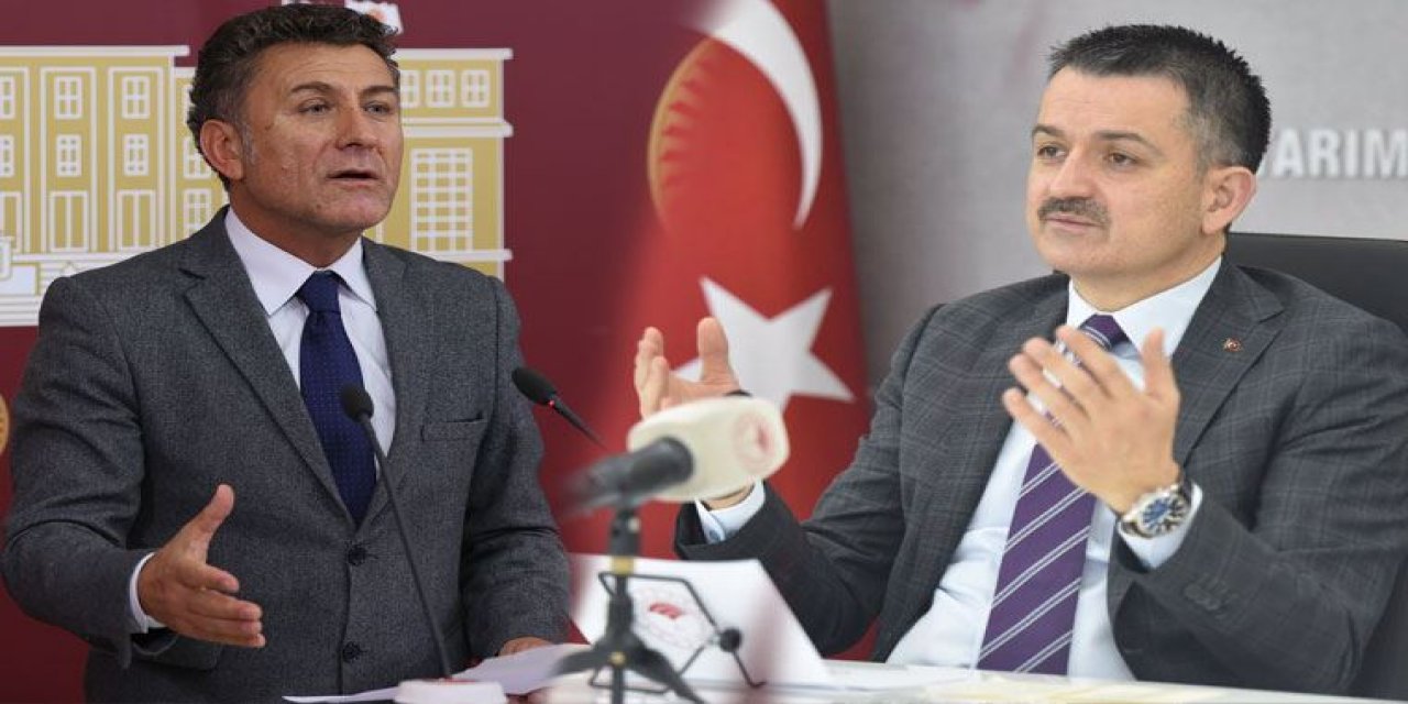 "Bilmiyorsanız orada oturmayın" dedi ve... CHP'li vekilden Pakdemirli'ye istifa çağrısı!