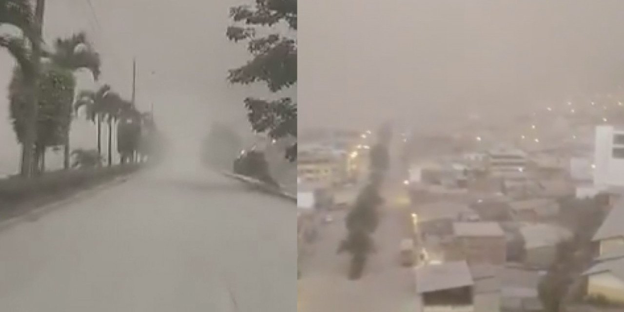 DHA DIŞ- Ekvador’da 4 eyalette kül yağmuru