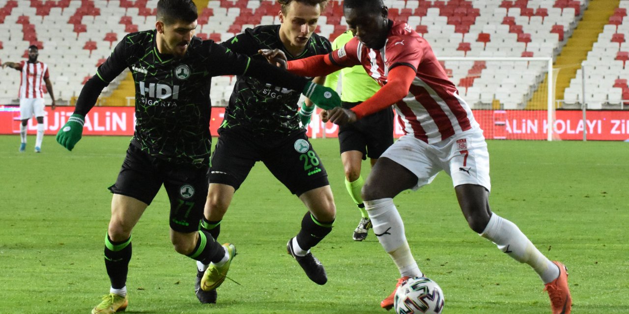 Demir Grup Sivasspor - Giresunspor 1-0
