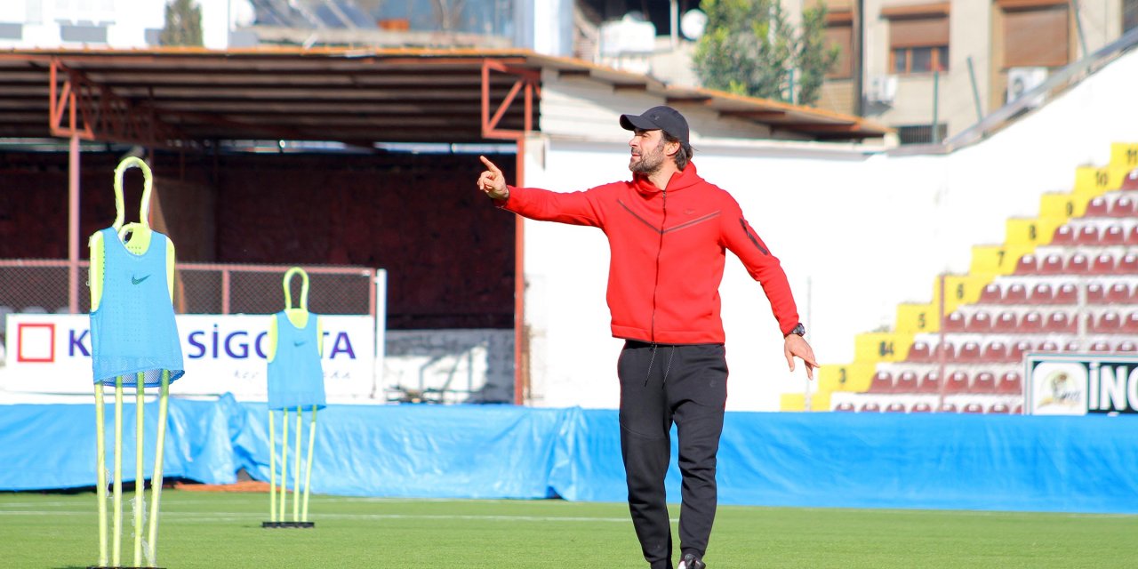 Atakaş Hatayspor'da Göztepe maçı hazırlıkları sürüyor