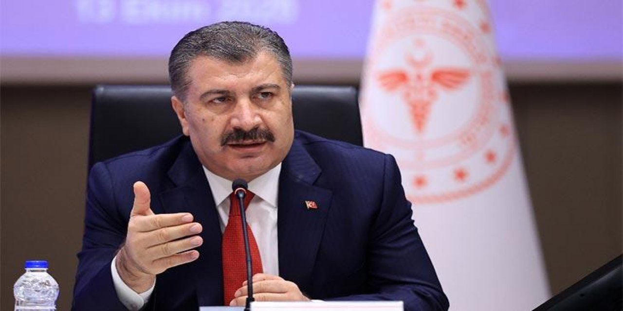 Bakan Koca, Hatay, Adana, Samsun ve İzmir'deki yoğunluk oranlarını açıkladı