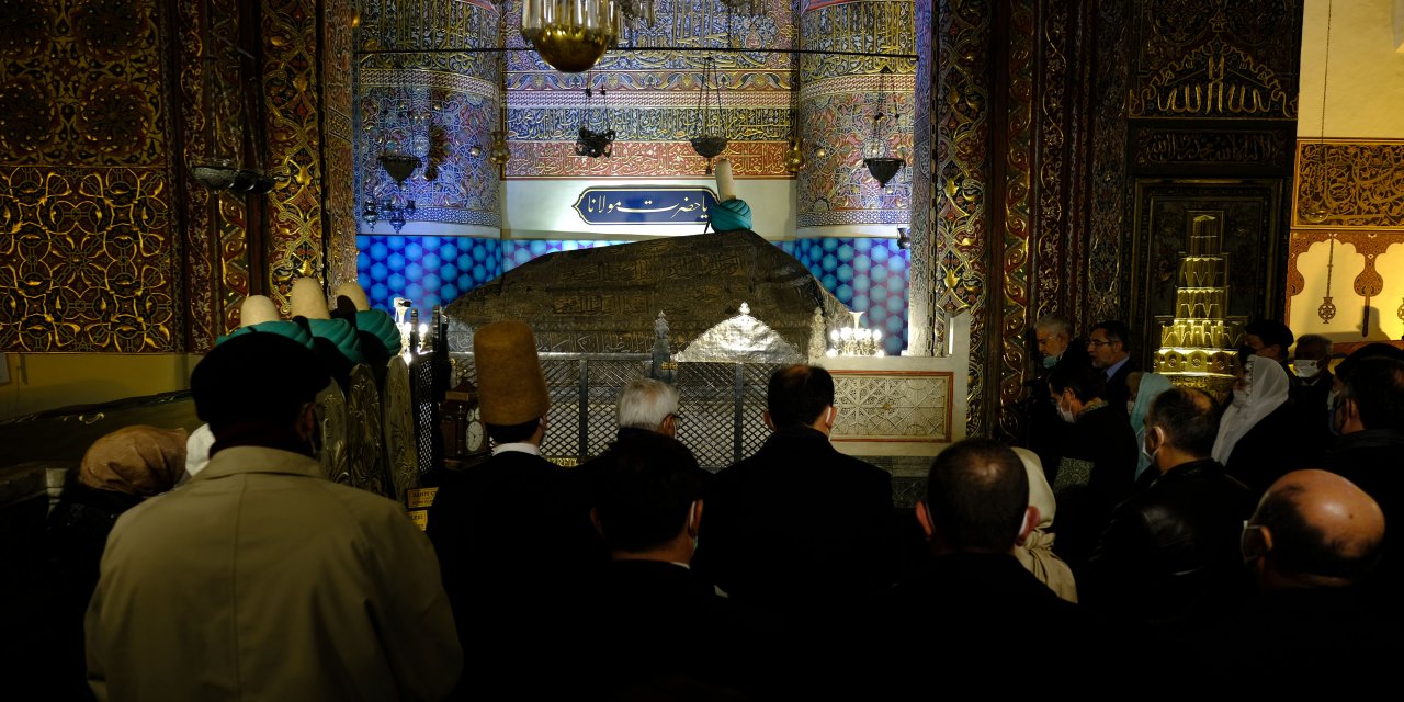Mevlana, 'Şeb-i Arus' törenleriyle anıldı 