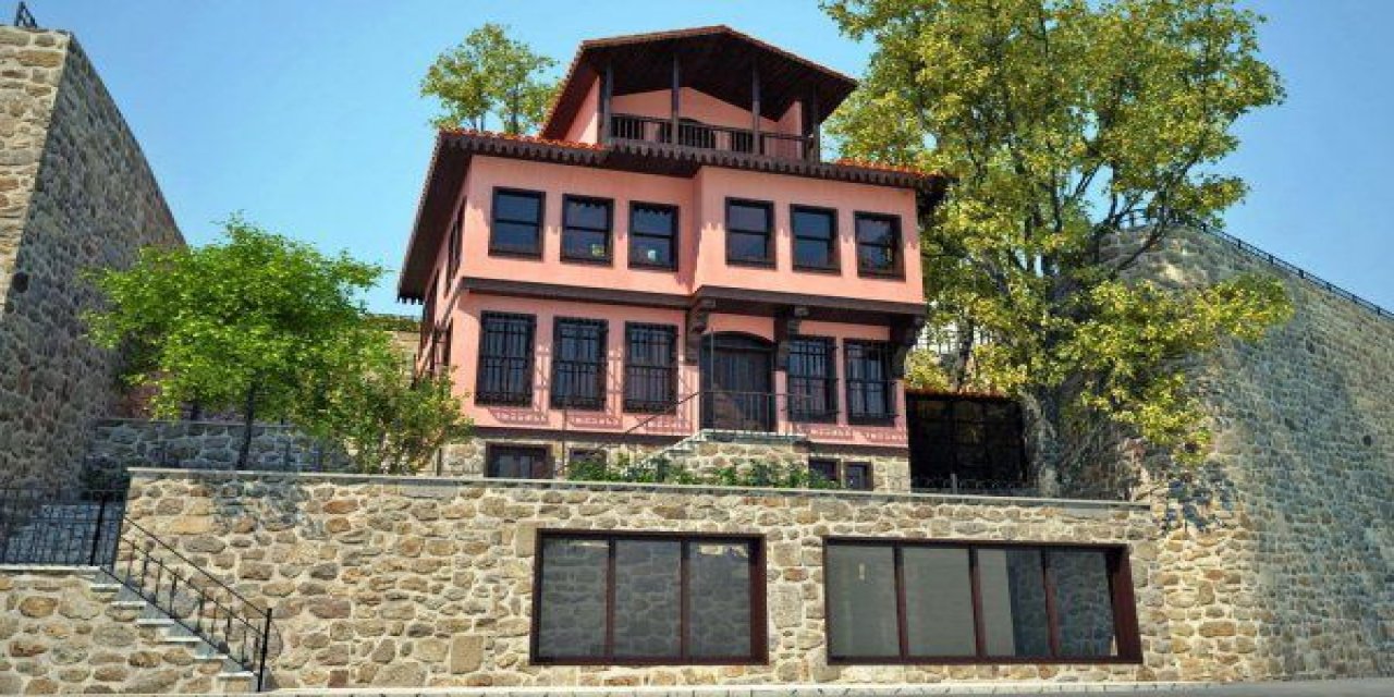 Pembe Köşk binasıda Ensar Vakfı'na