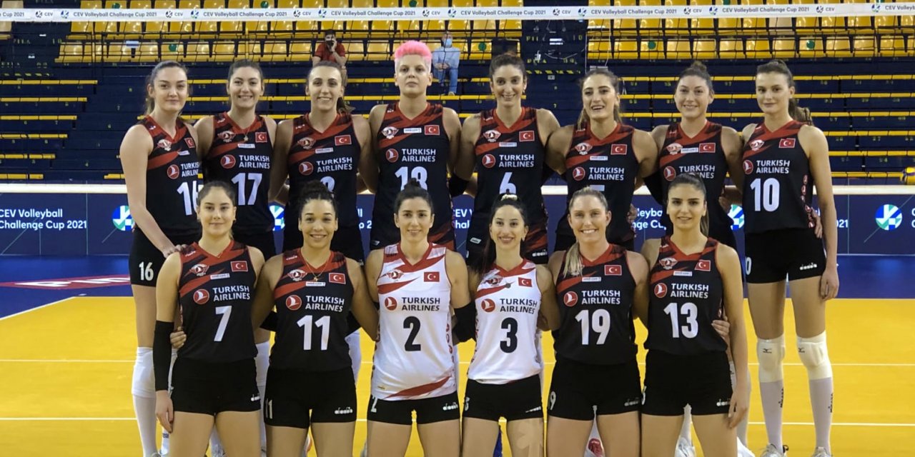 Vandoeuvre Nancy VB - Türk Hava Yolları Yarı: 0-3