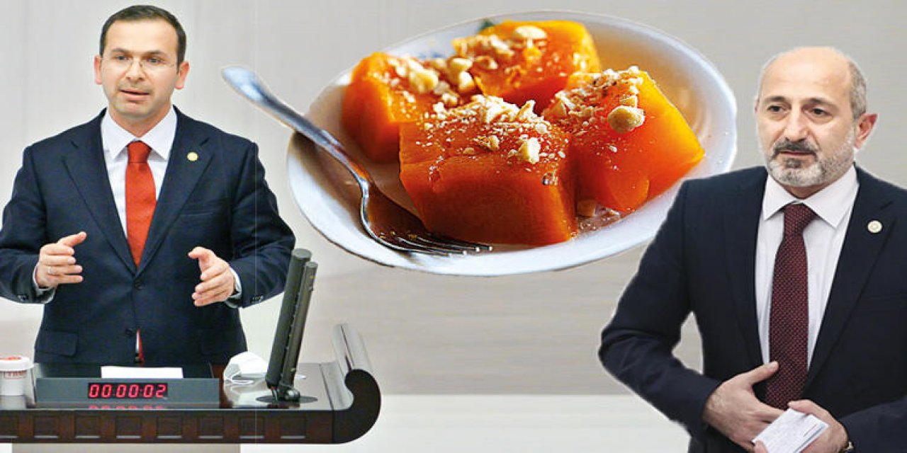 Genel Kurul'da "Kabak tatlısı" tartışması! "Vallahi kuru-pilav yedim"