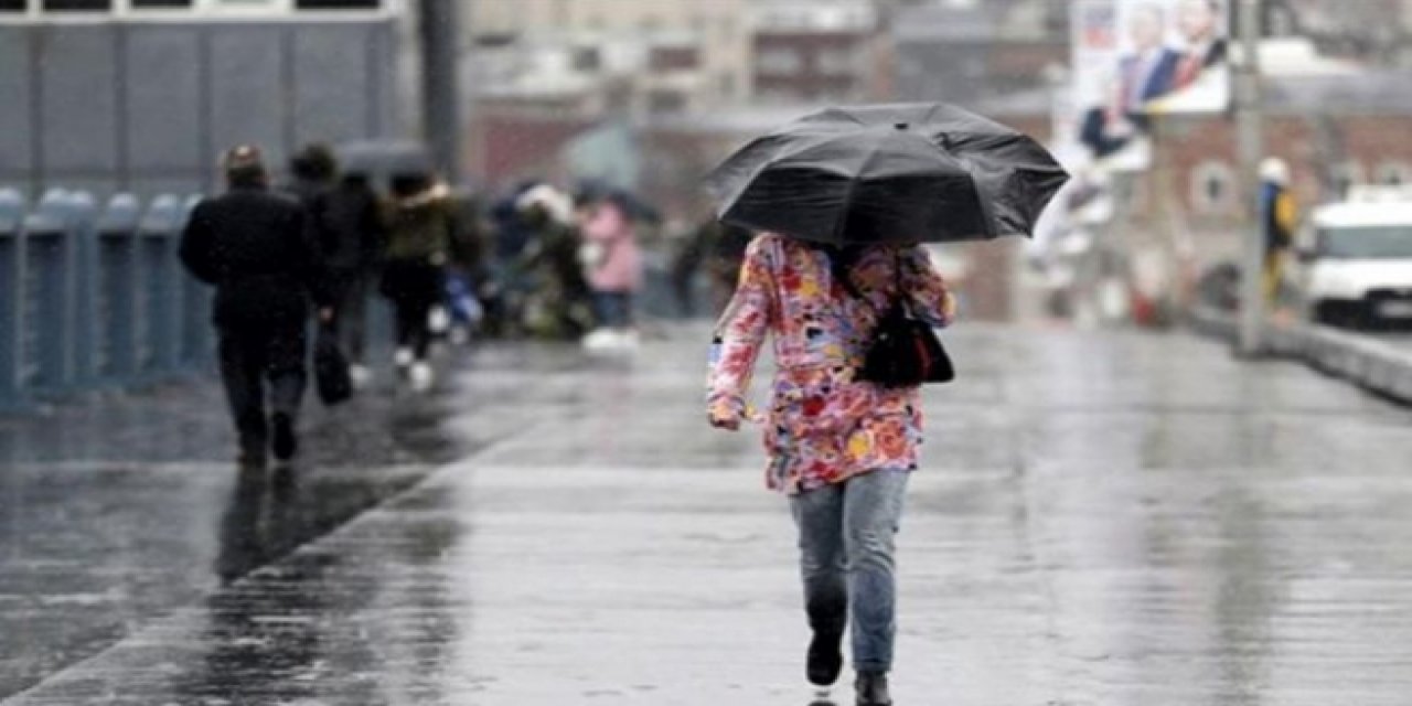 Meteoroloji saat verdi: Yağmur geliyor