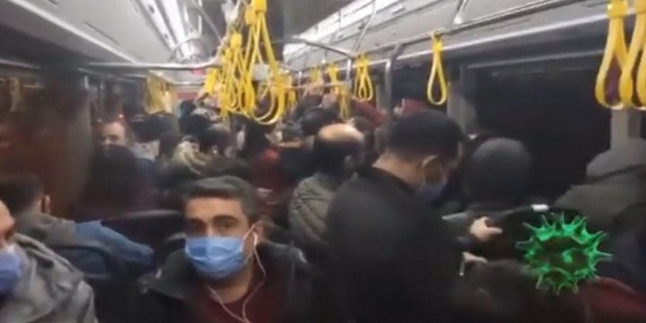 Rezil oldu... AKP'li meclis üyesi İstanbul'daki metrobüs görüntüsü ile Ankara ulaşımını eleştirdi!