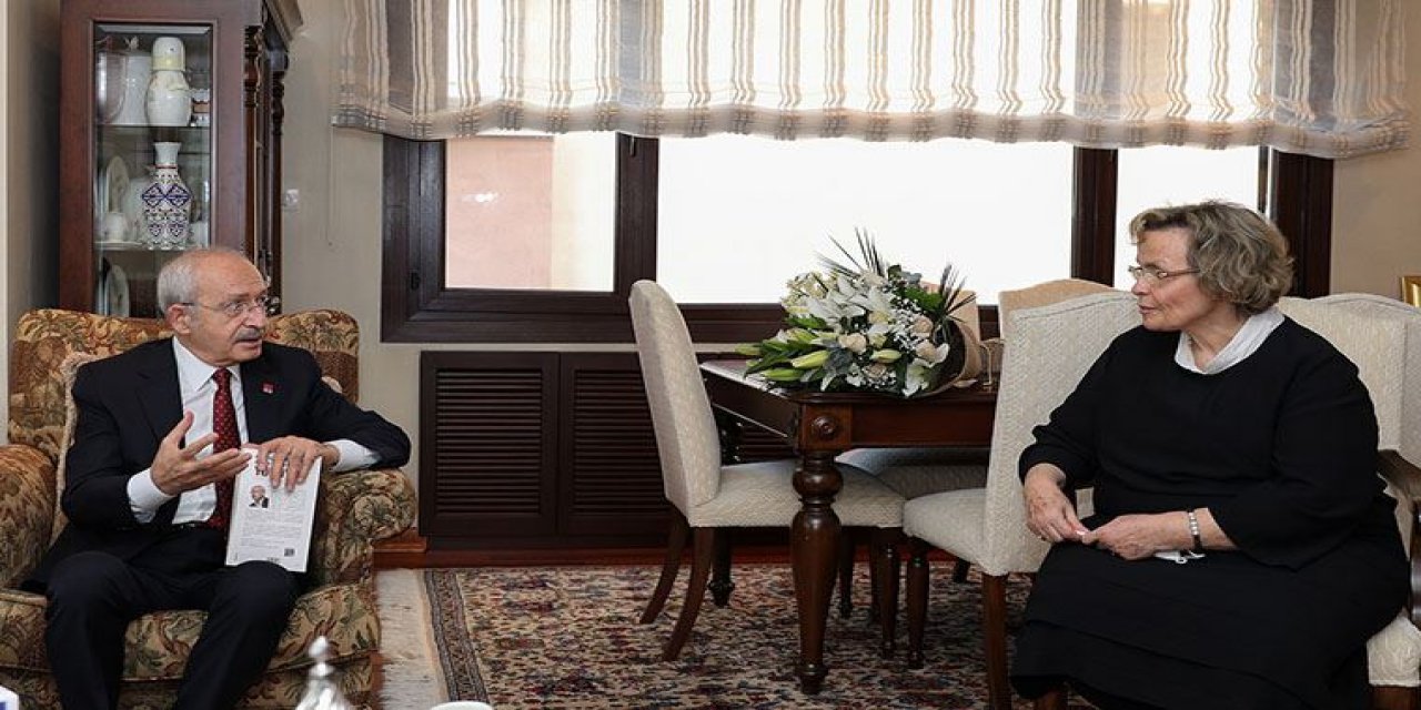 Kılıçdaroğlu'ndan MHP'nin kurucusu Alparslan Türkeş’in eşi Seval Türkeş'e ziyaret!