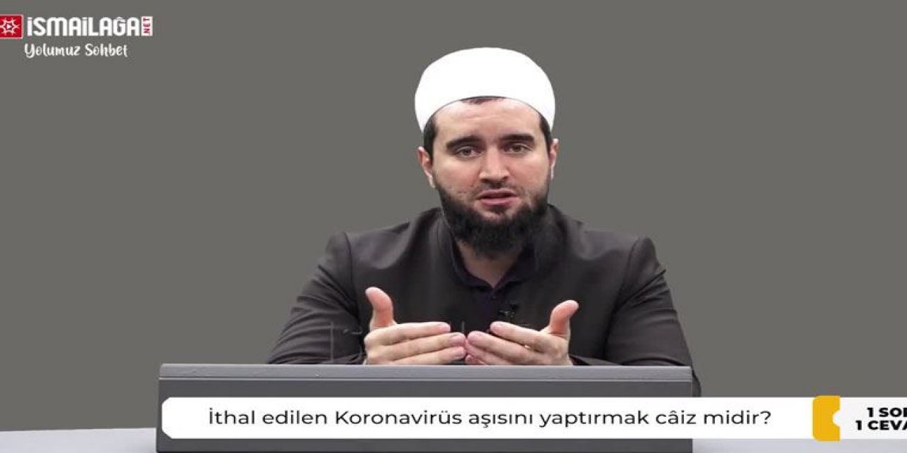 Cübbeli Ahmet'in tarikatından koronavirüs aşısı yorumu! İçinde haram olan bir şey...