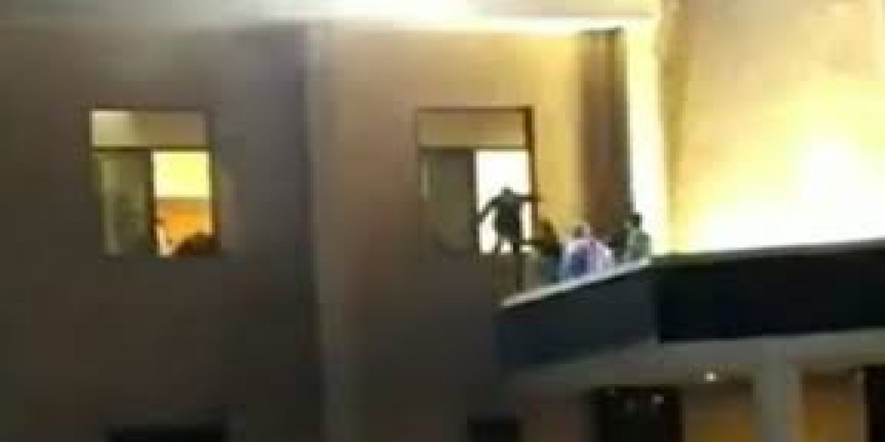 Büyük panik kamerada! İşte patlamadan hemen sonra çekilen görüntüler...