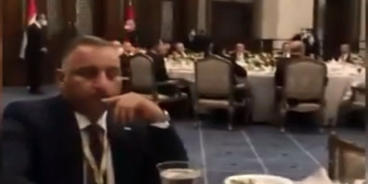 Erdoğan Irak Başbakanı Mustafa el-Kazımi onuruna ziyafet verdi KORONAVİRÜS ÖNLEMLERİ YİNE UNUTULDU