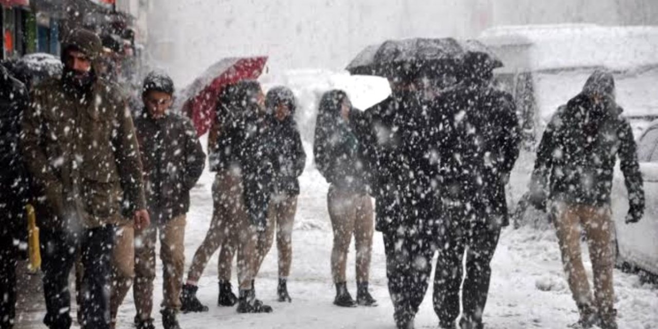 Meteorolojiden yeni hafta için kar uyarısı