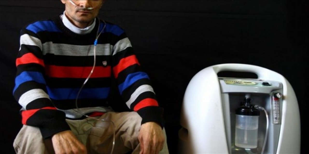 Coronavirüsyüzünden ömür boyu oksijen tüpüne bağlı yaşayacaktı: Borcunu ödeyemeyince tüpe bağlı yaşamasına da izin vermediler