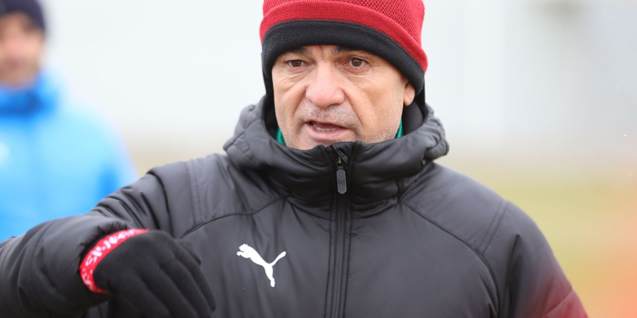 Rıza Çalımbay: Galibiyetten başka bir şey düşünmüyoruz