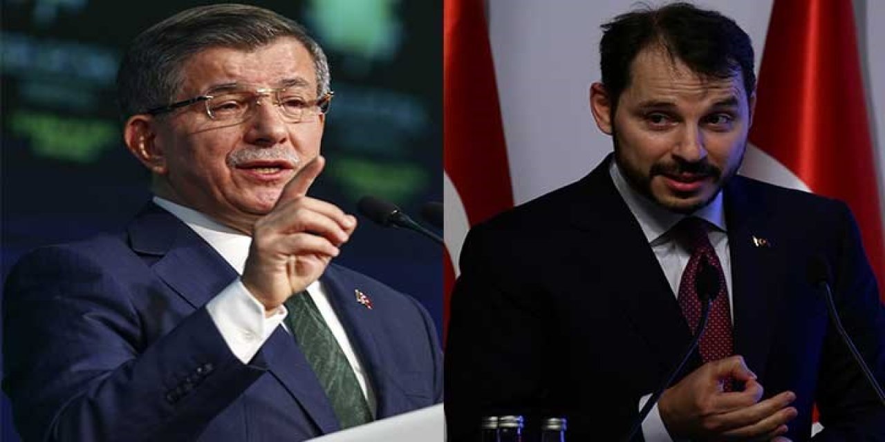 Davutoğlu'ndan Berat Albayrak'a  gönderme: "Bir yanda KHK’lılar var, bir yanda FETÖ okullarında okumuş insanlar bakan oldu"