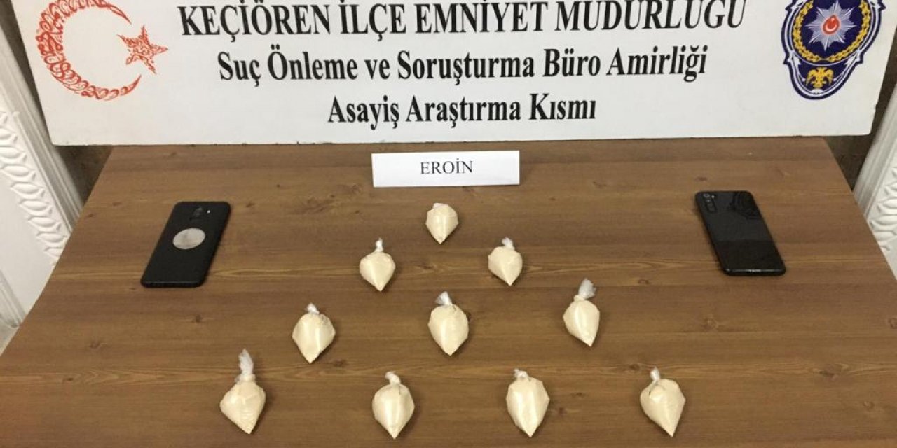 Ankara'da uyuşturucu operasyonu: 3 gözaltı 