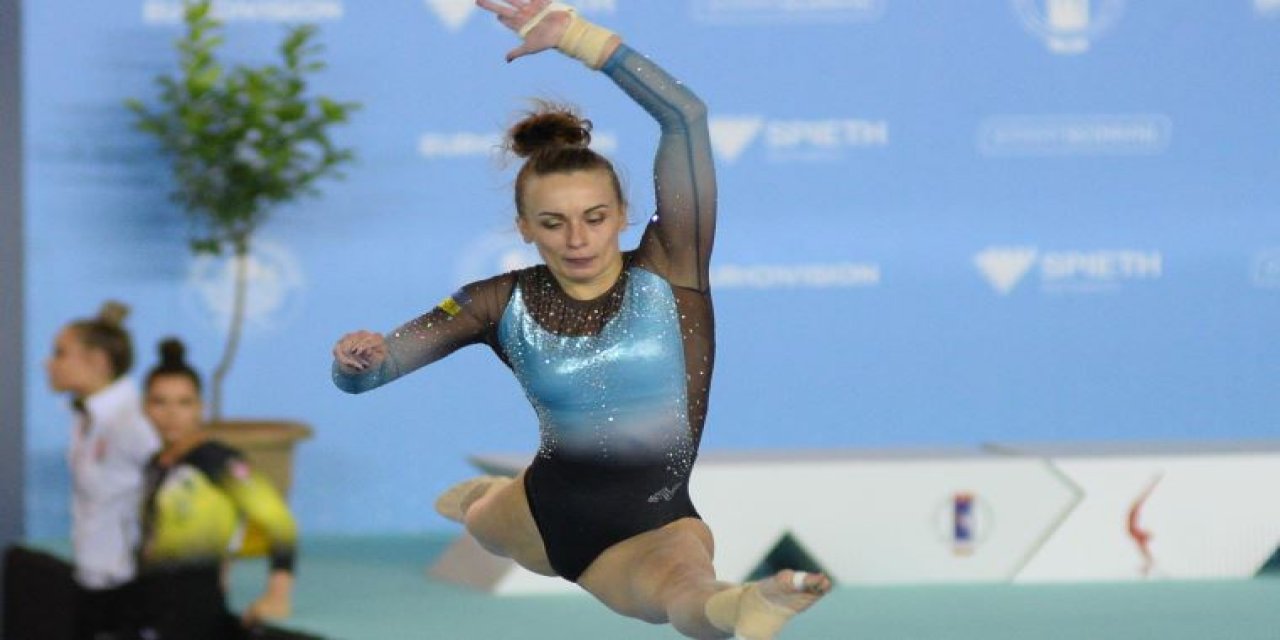 Milli cimnastikçi Göksu Üçtaş Şanlı'nın ARŞİV görüntüleri