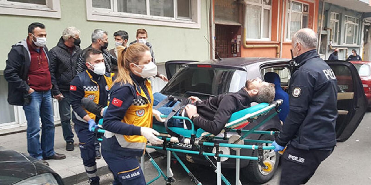 Konuşmak için dışarı çağırıp bacağından vurdu
