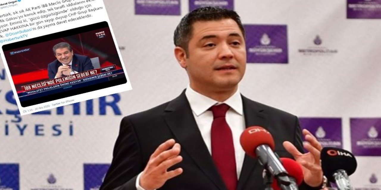 İBB'den Habertürk'e Tevfik Göksu tepkisi! "Tek taraflı iddialar"