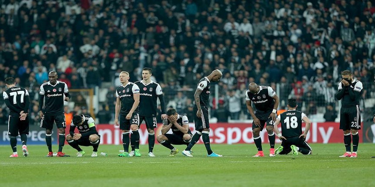 Beşiktaş Avrupa'ya veda etti