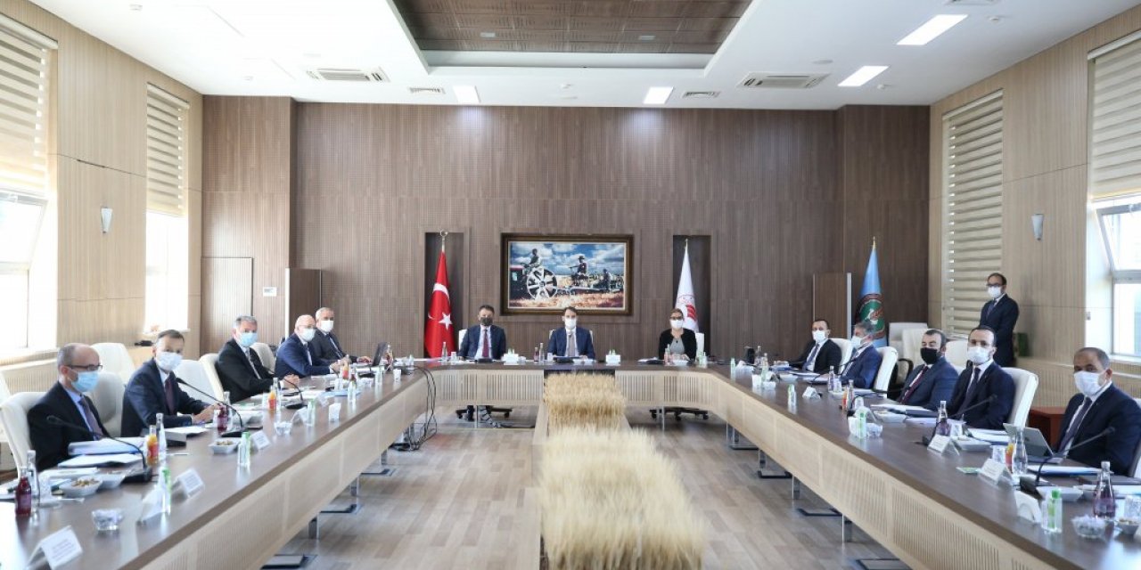 'Gıda İzleme Komitesi' toplantısında bir araya geldi