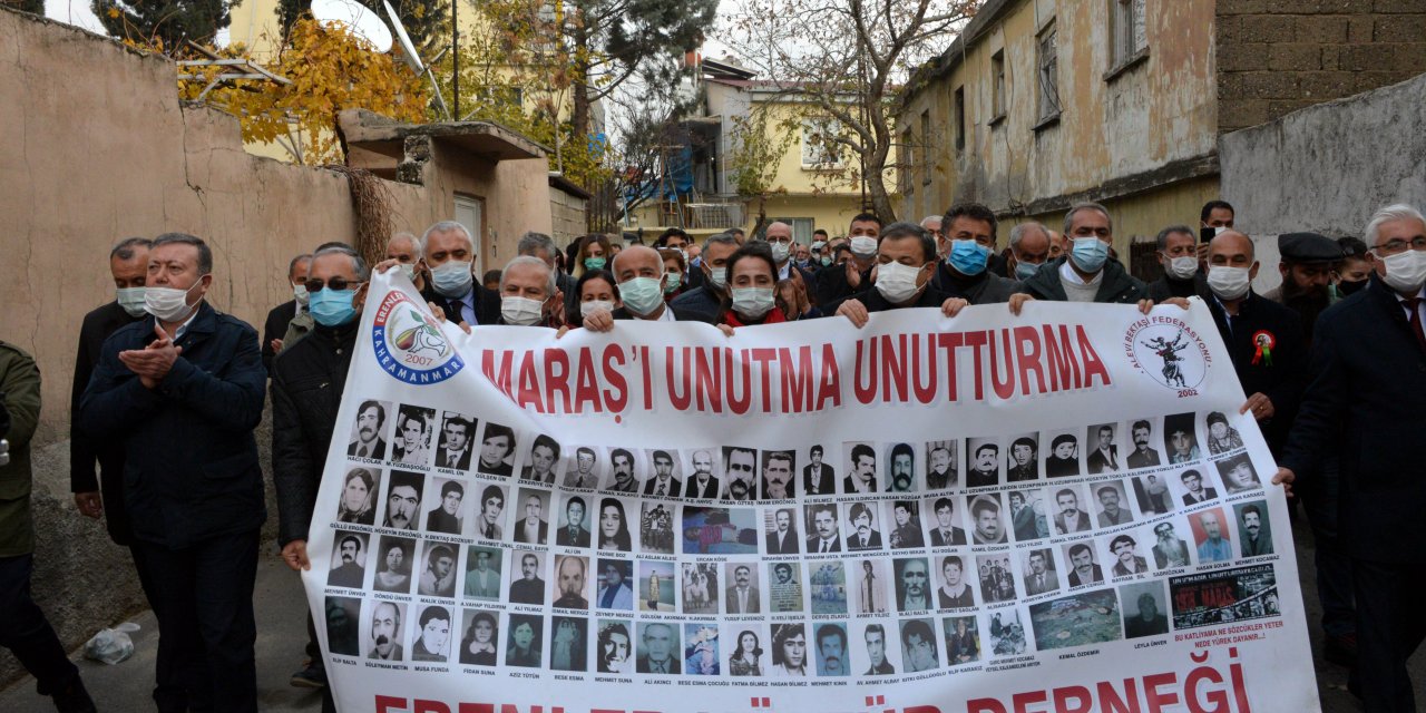 Maraş olaylarında hayatını kaybedenler anıldı
