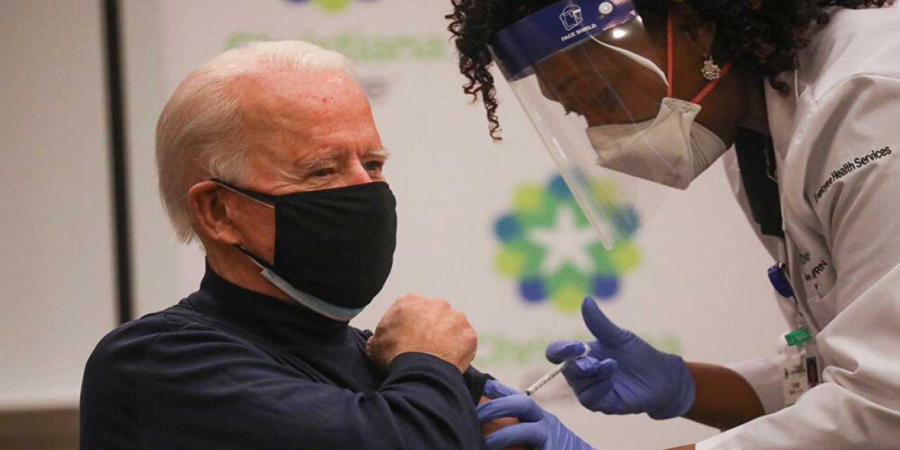 ABD'de başkan seçilen Joe Biden, koronavirüs aşısı oldu