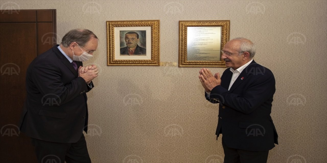 Kılıçdaroğlu, AB Türkiye Delegasyonu Başkanı Berger'i kabul etti